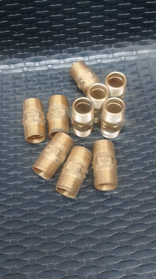 Fittings inventory ready for dispatch